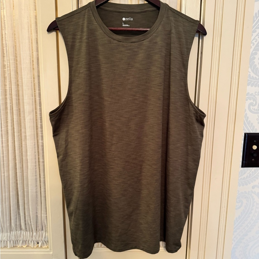 Zella Men's Olive Tank Top